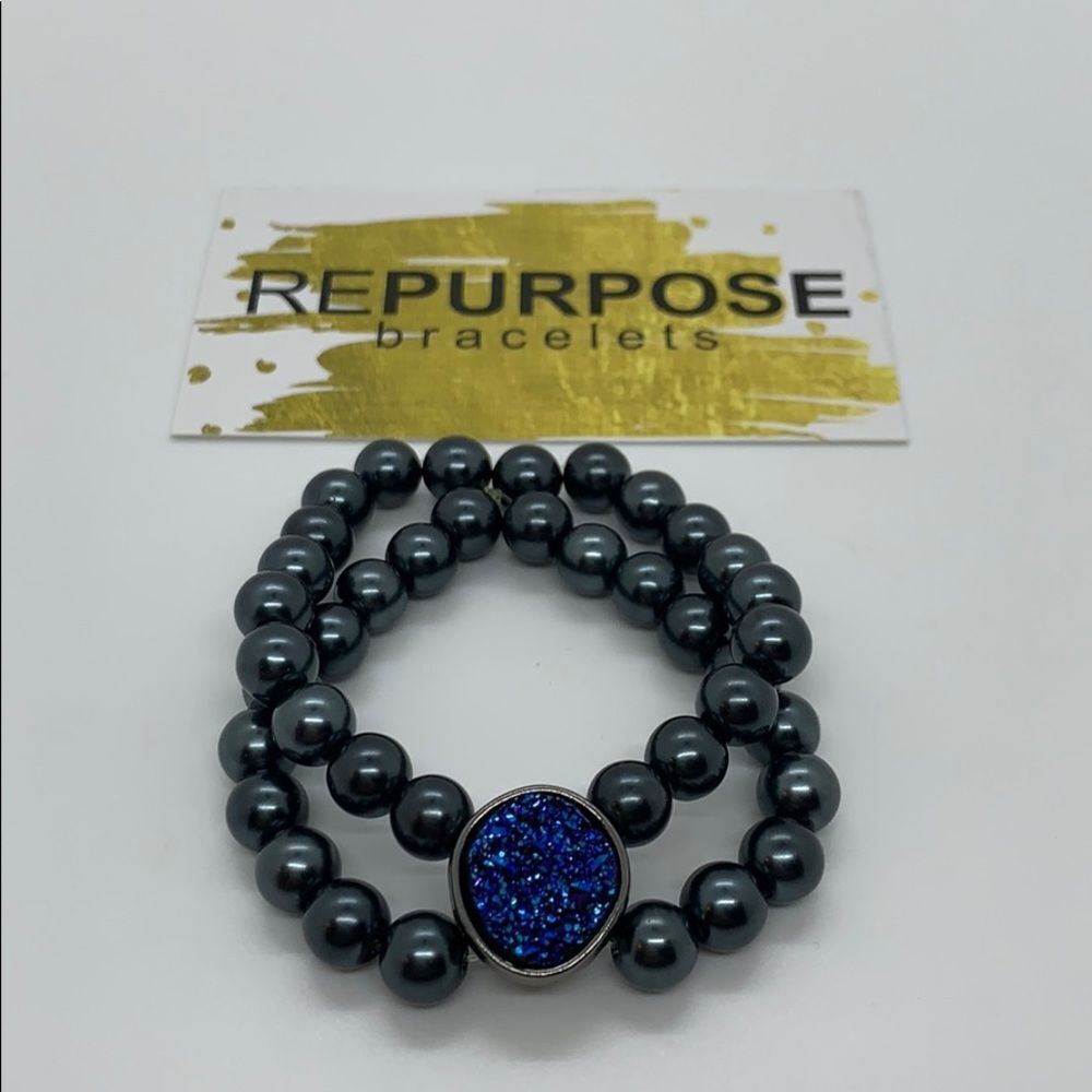 NWT Repurpose Bracelets Double Druid Bracelet